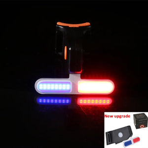 Zacro Multi Lighting Modes Bicycle Light USB Charge Led Bike Light Flash Tail Rear Bicycle Lights for Mountains Bike Seatpost