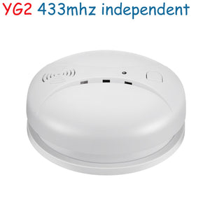 Independent Smoke Detector Sensor Fire Alarm Home Security System Firefighters Tuya WiFi/433mhz Smoke Alarm Fire Protection
