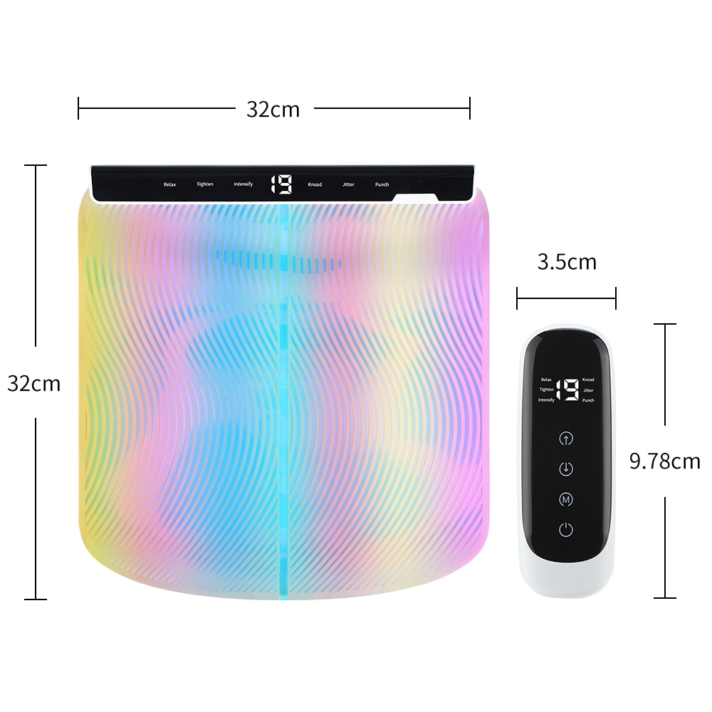 Foot Massager Wireless Walking Massage Pad Muscle Blood Circulation Acupoint Stimulation Health EMS Intelligent Pedicure Entire