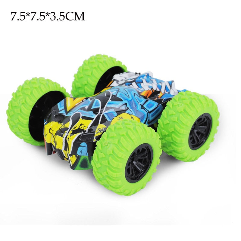Mini inertiel tout-terrain véhicule Pullback enfants jouet voiture en plastique Friction cascadeur voiture Juguetes Carro enfants jouets pour garçons