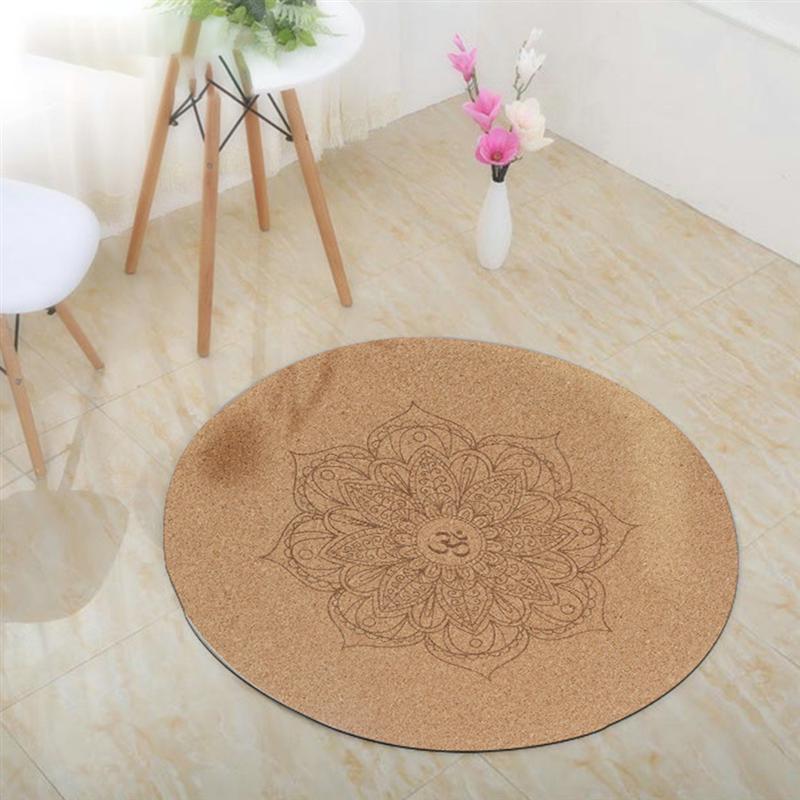 60x60cm Meditation Floor Mat Unique Yoga Floor Mat Mandala Pattern Floor Pad For Home Chic Yoga Pad Yoga Mat For Home Inside