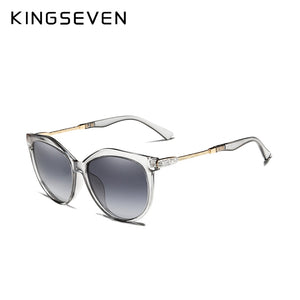 KINGSEVEN 2020 Polarized Women's Sunglasses Gradient Lens Luxury Sun glasses Brand Lentes de sol Mujer