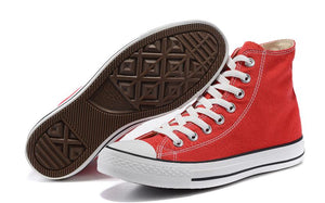 Converse All star Men's Skateboard Shoes Classic Unisex Canvas High-top Men's Women's Sneakers Light Comfortable and Durable