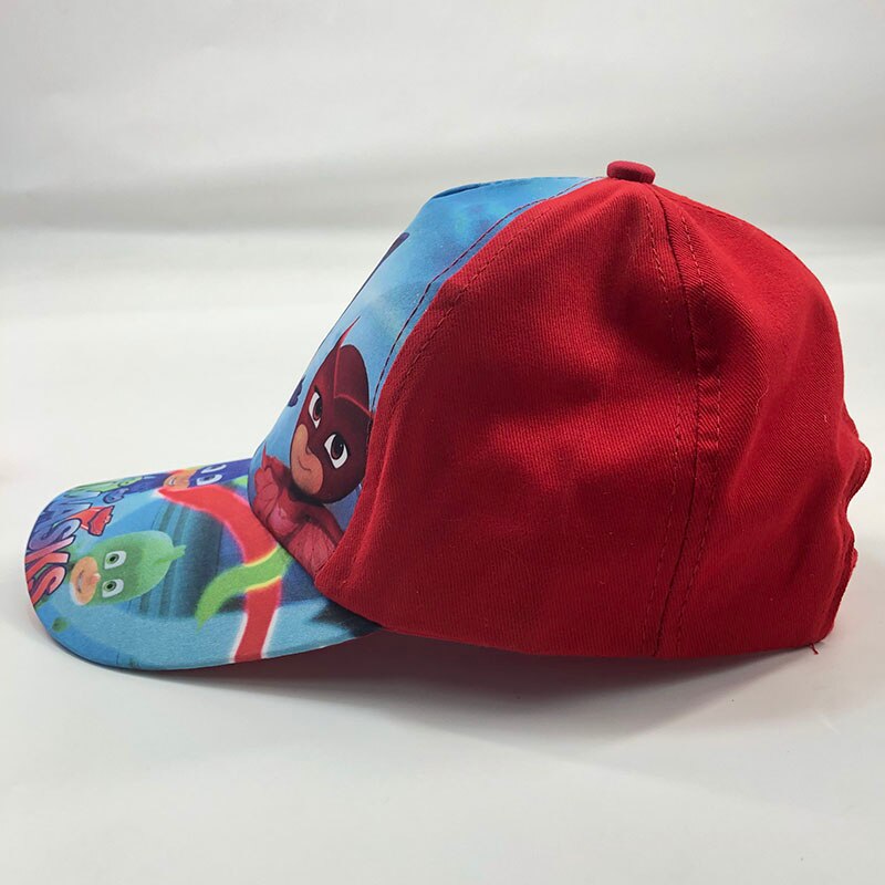 Pj masques dessin animé chapeau de soleil casquette pointe enfants coton Anime Figure Gyro Juguete Catboy Owlette Gekko nouveau cadeau pour les enfants