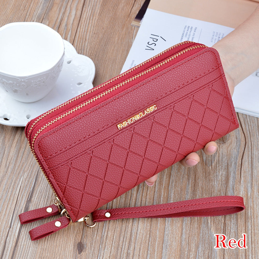 Long Women's Wallet Purses Tassel Coin Purse Card Holder