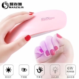 Manicure Implement UV Polish USB Mouse Mini Light Treatment Device Dryer LED Portable Nail Heating Lamp UV Lamp