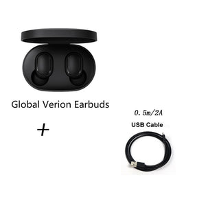 Original Xiaomi Redmi Airdots TWS Xiaomi sans fil écouteur stéréo basse BT 5.0 réduction de bruit robinet contrôle écouteurs AI contrôle