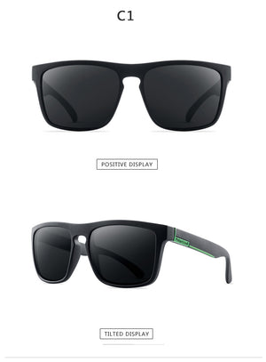DJXFZLO 2020 nouveau mode gars lunettes de soleil polarisées lunettes de soleil hommes classique Design miroir mode carré dames lunettes de soleil hommes