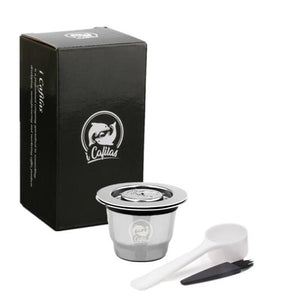 iCafilas For Nespresso Reutilisable Refillable Capsule Crema Espresso Reusable New Refillable For Nespresso