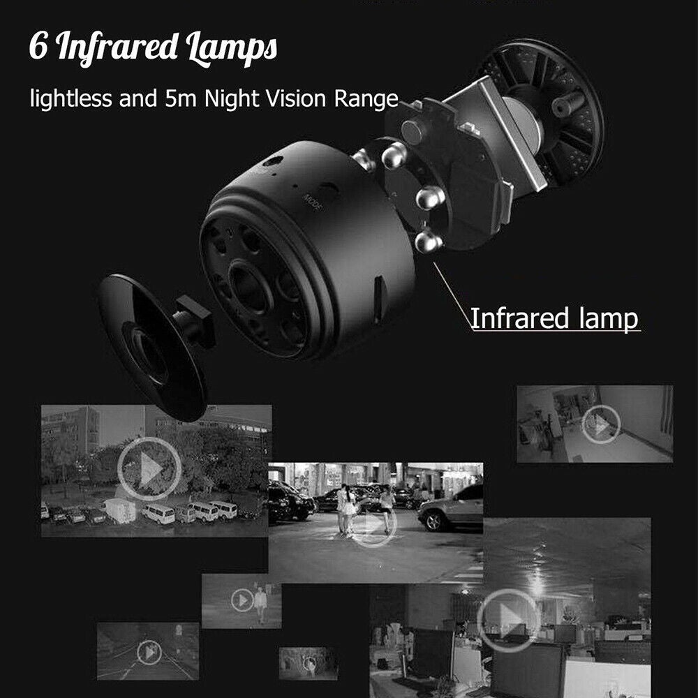 1080P HD IP mini camera wireless Wifi security remote control surveillance night vision hidden mobile detection camera
