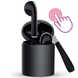 X10 V5.0 Bluetooth Auto Pairing Stereo Bass Earphone Wireless IPX5 Waterproof Touch Earbuds Headset Portable Strap Charge Case