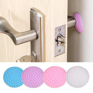 1PC tampon en caoutchouc souple coussinets de porte muet protéger le mur auto-adhésif porte bouchon tactile antichoc porte garde-boue autocollants 4 couleurs
