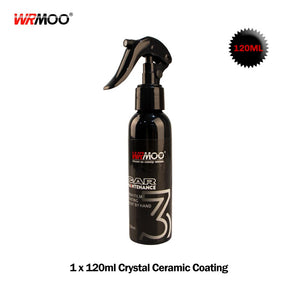 120ml 9H Ceramic Car Coating Super Hydrophobic Liquid Set Nano Ceramic Car Paint Care Liquid Polysiloxane Oxidation Paint Care
