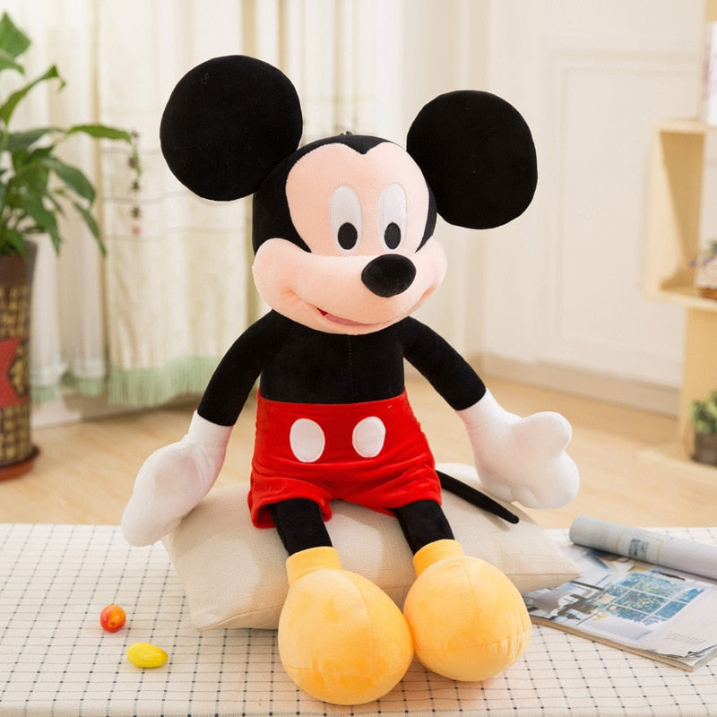 New 10/30/40/50cm Mickey Mouse Minnie Plush Dolls Animal Stuffed Toys Birthday Christmas Gift for Kids