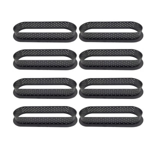 8Pcs or 6pcs Mousse Circle Cutter Decorating Tool French Dessert DIY Cake Mold Perforated Ring Non Stick Bakeware Tart