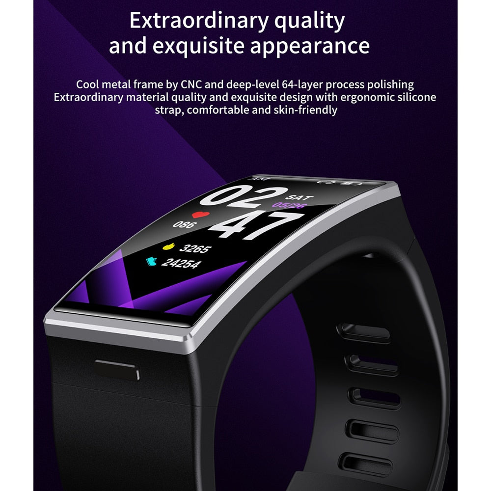 Smartwatch 202 1.9 Inch 170*320 Screen LEMFO DM12 Smart Watch Men IP68 Waterproof Sport Heart Rate Blood Pressure Android IOS
