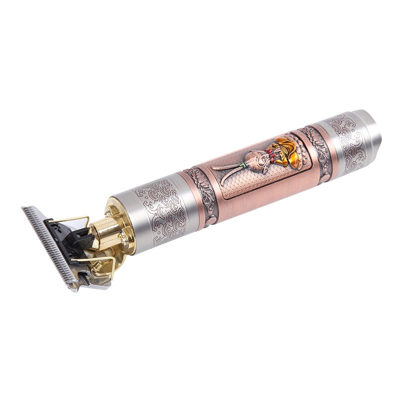 New Products Sk-6012 Retro Oil Head Electric Hair Clippers/Hair Salon Carving Electric Fader Notch Hair Clipper