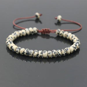 Trendy Abacus Beads Bracelet Men Indian Onyx Stone Women Bracelet Lucky Chakra Friendship Couples Bracelet Female Jewelry Gift