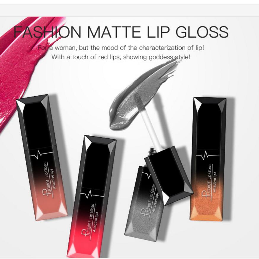Hot Sales Waterproof Nude Matte Velvet Glossy Lip Gloss Lipstick Lip Balm Sexy Red Lip Tint 21 Colors Women Fashion Makeup Gift