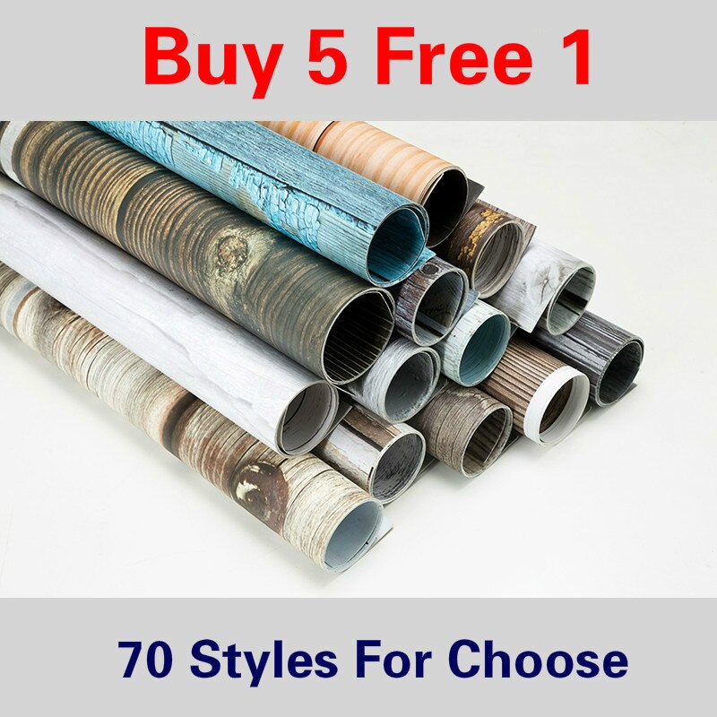 [Buy 5 Free 1]57X87cm Photography Marbling Backdrop 2 Sided Photo Background Wood Grain Waterproof Backdrops Paper Studio Photo
