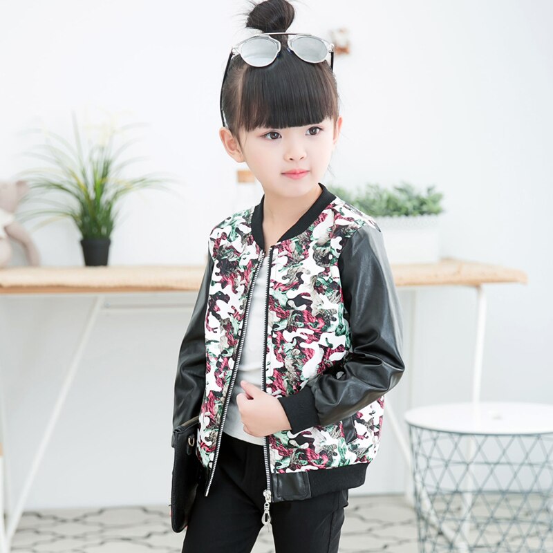 Veste en cuir synthétique pour garçons | Veste en polyuréthane, printemps-automne, moto pour enfant de 1 à 7 ans, mode, couleur diamant matelassé, fermeture éclair, manteau cool pour filles