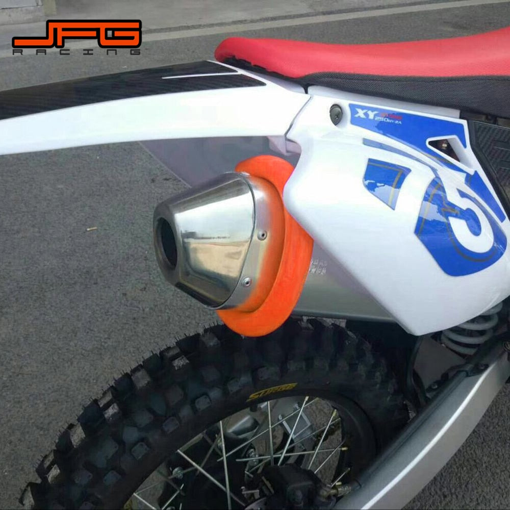Motorcycle OTOM Exhaust Protector Cover Guard Heat Shield Anti-hot For KTM EXC SX SXF EXCF XC XCF XCW MX 250 350 450 500 525 530