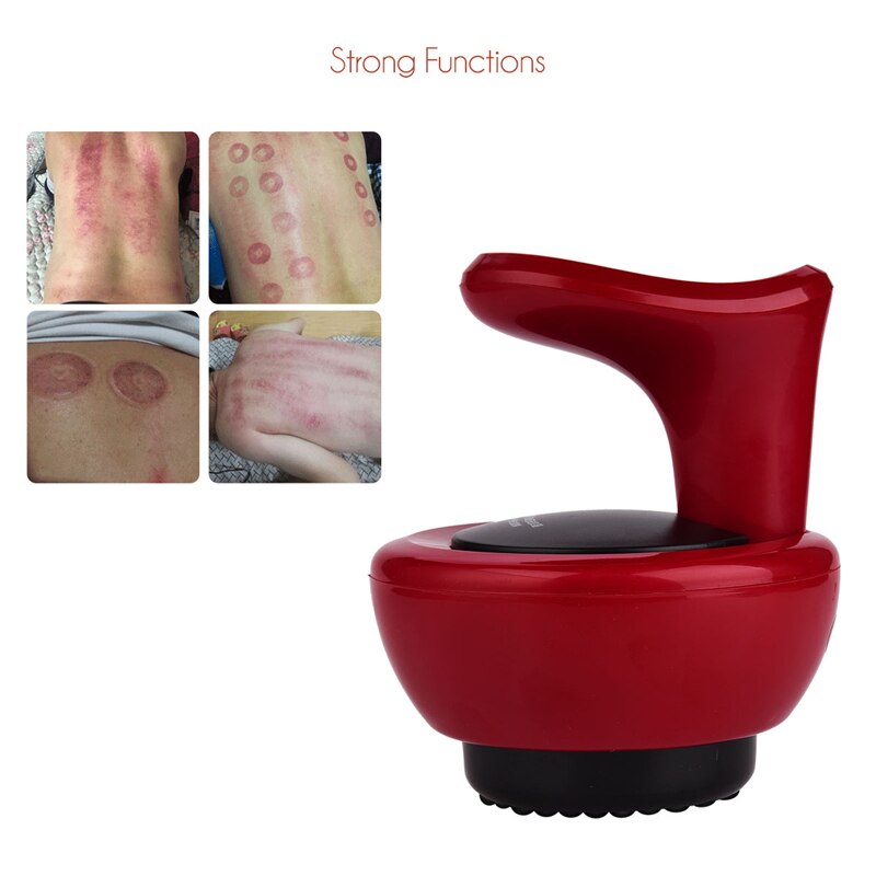 Multifunctional Electric Cupping Stimulate Acupoint Back Body Guasha Scraping Massage Negative Pressure Acupuncture Therapy