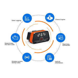 Vgate iCar2 ELM327 obd2 Bluetooth elm 327 V2.1 obd 2 wifi icar 2 Automotive diagnostic scanner for android/PC/IOS code reader