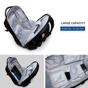 OZUKO Brand Waterproof Oxford Backpack for Teenager 15.6 inch Laptop Backpacks Male Fashion Schoolbag Men Travel Bags Mochilas