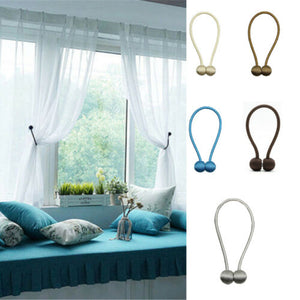 Rideau de boule magnétique perle 1 pièce | Pince à corde de liaison, dos de support, Clips de boucles, Accessoires Accessoires support de crochet, décorations de maison
