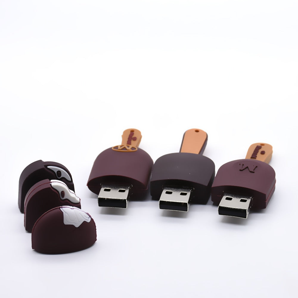 usb flash drive ice cream 4g/8gb/16gb/32gb/64g lovely pendrive usb stick pen drive USB flash drive memory stick U disk Hot gift