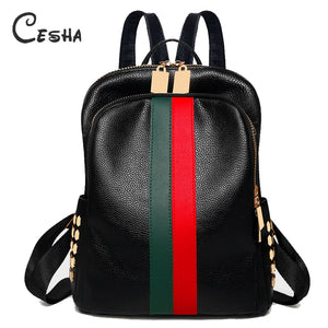 Luxury Designer Women Travel Backpack High Quality Soft PU Leather Women Backpack Fashion Girls School Backpack Women Backpack