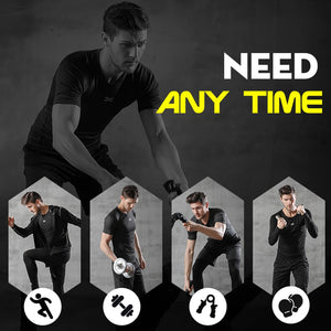5 Pcs/Set Men's Tracksuit Gym Fitness Compression Sports Suit Clothes Running Jogging Sport Wear Exercise Workout Tights