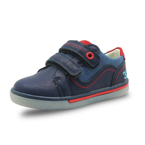 Apakowa Autumn Toddler Boys Casual Shoes Kids Pu Children's Shoes New Solid Sports Fashion Sneakers Shoes for Boys EUR 21-26
