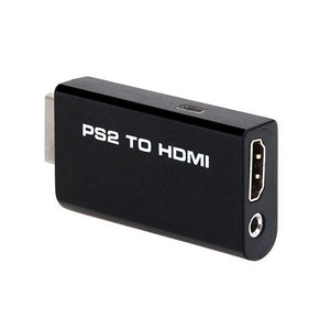 THGS HDV-G300 PS2 to HDMI 480i/480p/576i Audio Video Converter Adapter with 3.5mm Audio Output Supports All PS2 Display Modes