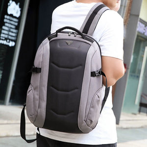OZUKO Brand Waterproof Oxford Backpack for Teenager 15.6 inch Laptop Backpacks Male Fashion Schoolbag Men Travel Bags Mochilas
