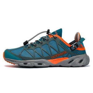 Men Hiking Shoes Women Trekking Outdoor Sport Shoes Non Slip Tactical Climbing Shoes Water Upstream Ladies Sneakers Quick Drying