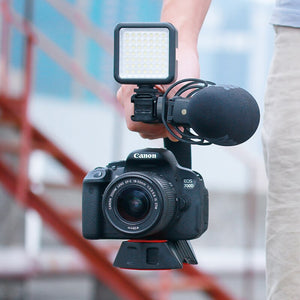 Ulanzi u-grip Pro Triple montage sur chaussure stabilisateur vidéo poignée vidéo poignée caméra téléphone Kit de montage vidéo pour Nikon Canon iPhone X 8 7