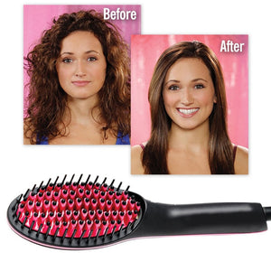 Hair Straightener Comb Hair Care Auto Massager Simply Fast Hair Straightening Irons Electric Hair Straightener Brush Styling