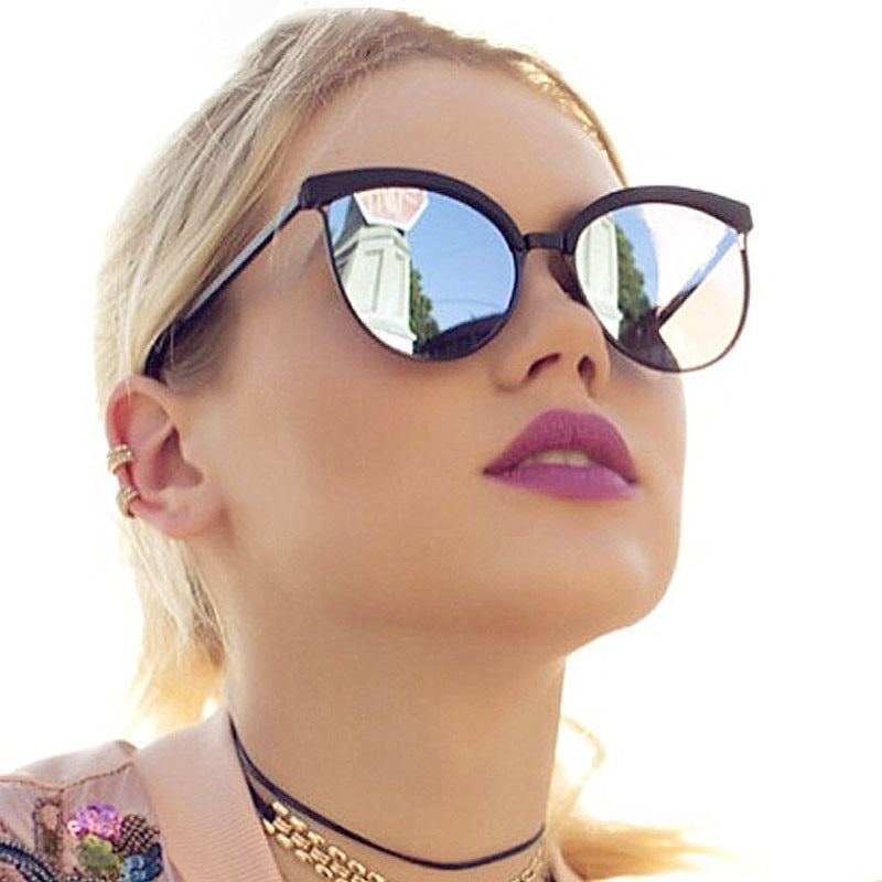 2021 Cat Eye Brand Designer Sunglasses Women Luxury Plastic Sun Glasses Classic Retro Outdoor Eyewear Oculos De Sol Gafas