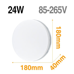 LED panneau lampe LED plafonnier 48W 36W 24W 18W 13W 9W 6W vers le bas de la lumière monté en Surface ca 85-265V lampe moderne pour l'éclairage à la maison