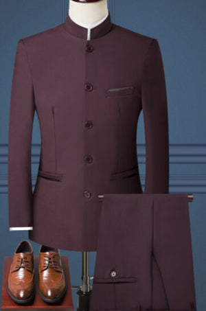 Black Formal Suit Men Blazer Jackets and Pants Fashion Business Mens Suits Size 4XL Wedding Suits for Man 2019