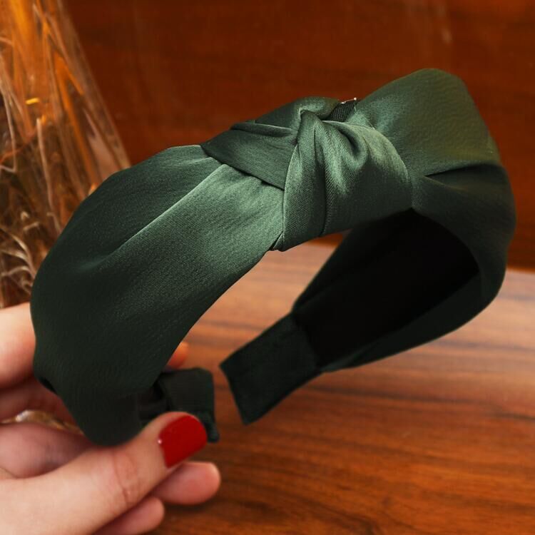Haimeikang Solid Colors Hair Knotted Hair Band for Women Headbands Hairbands Headwear 2018 New Arrival