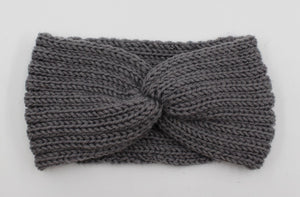 New Knitted Knot Cross Headband for Women Autumn Winter Girls Hair Accessories Headwear Elastic Hair Band Hair Accessories