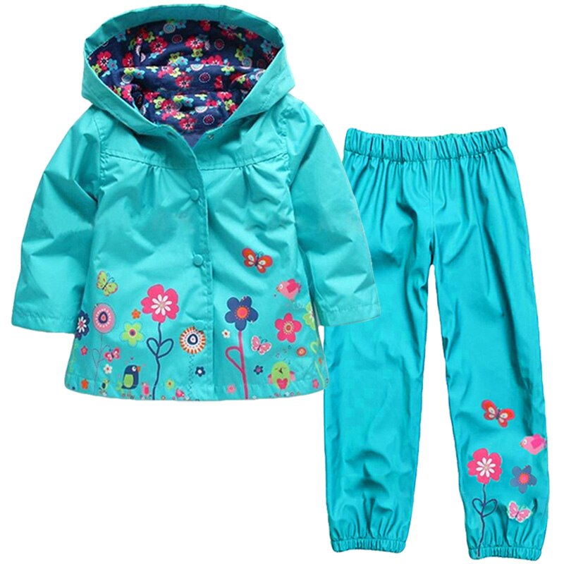 LZH Girls Clothing Sets 2020 Autumn Winter Girls Clothes Set Hoodie Jacket+Pants Kids Clothes Boys Sport Suit Children Clothes