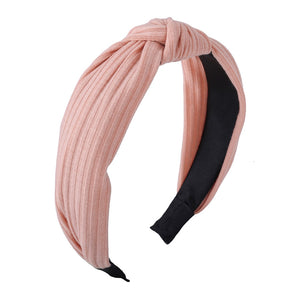 Haimeikang Solid Colors Hair Knotted Hair Band for Women Headbands Hairbands Headwear 2018 New Arrival