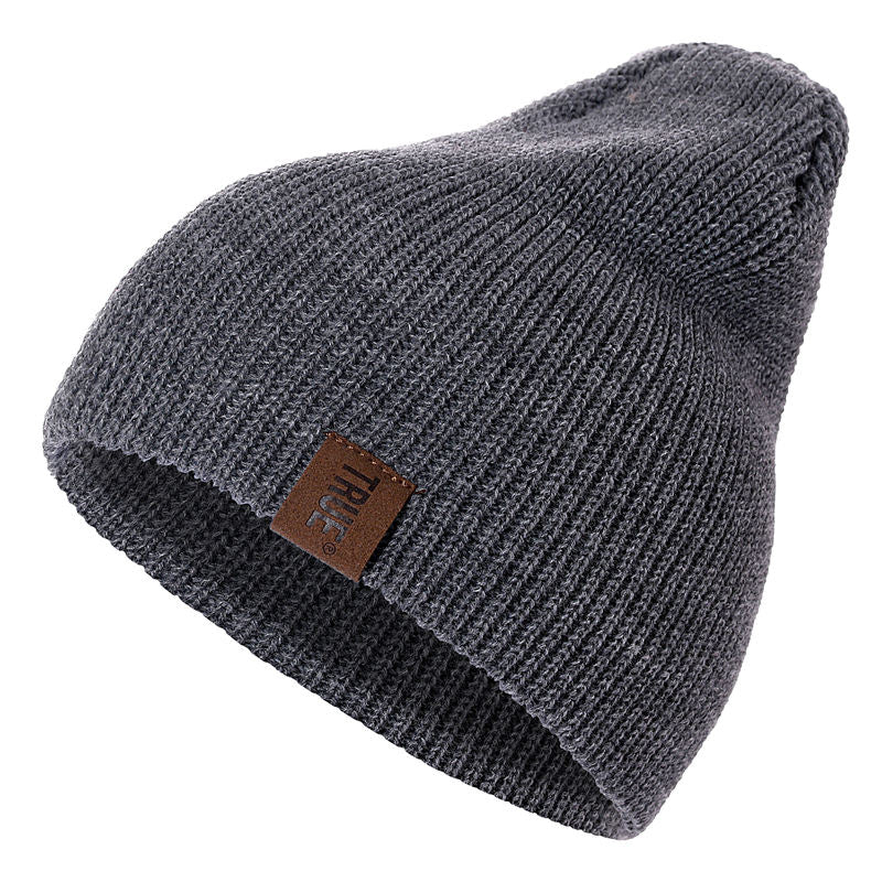 True Casual Beanies for Men Women Warm Knitted