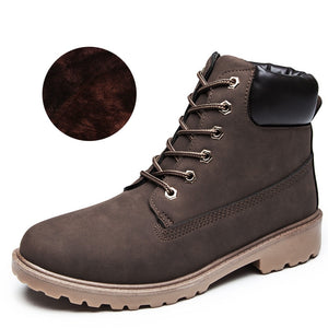 Winter Shoes Women Flat Heel Boots