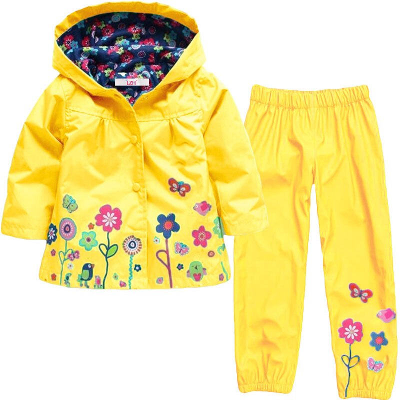 LZH Girls Clothing Sets 2020 Autumn Winter Girls Clothes Set Hoodie Jacket+Pants Kids Clothes Boys Sport Suit Children Clothes