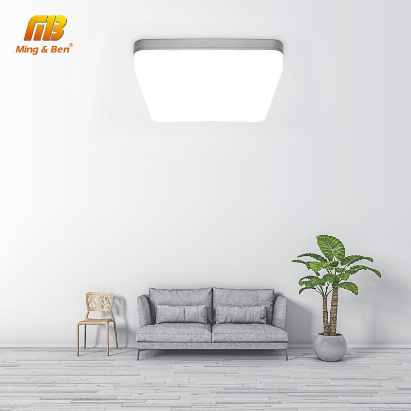 LED panneau lampe LED plafonnier 48W 36W 24W 18W 13W 9W 6W vers le bas de la lumière monté en Surface ca 85-265V lampe moderne pour l'éclairage à la maison